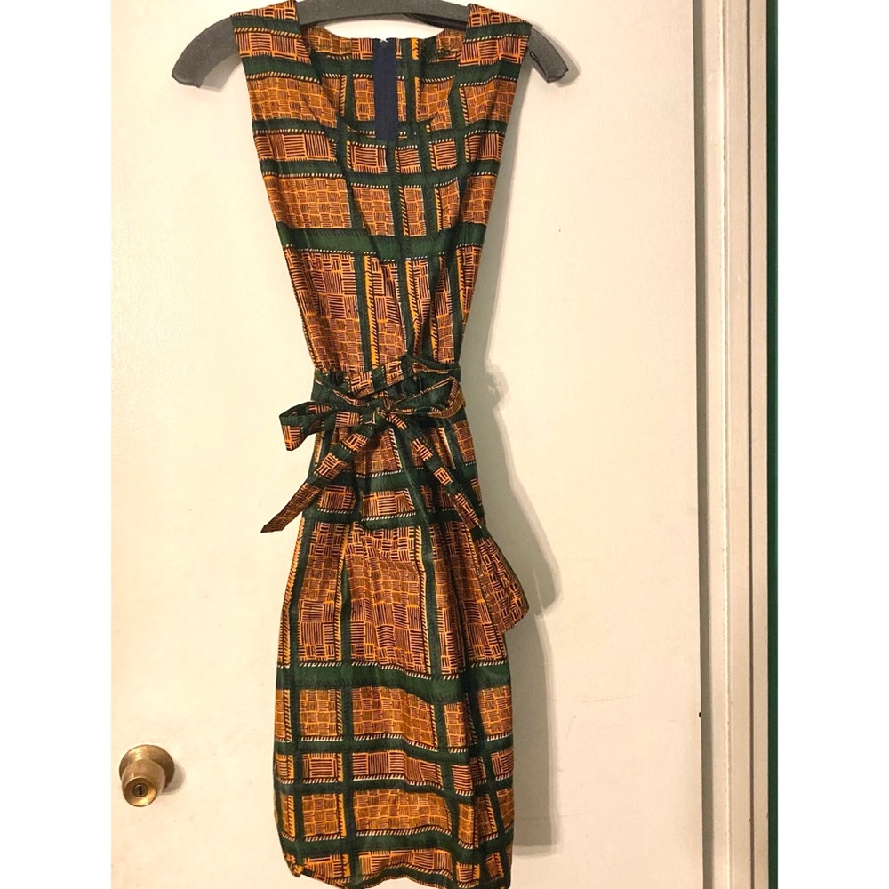 African fabric dress